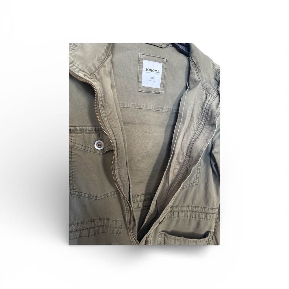 SONOMA XS Utility Jacket Olive Night - Picture 5 of 10